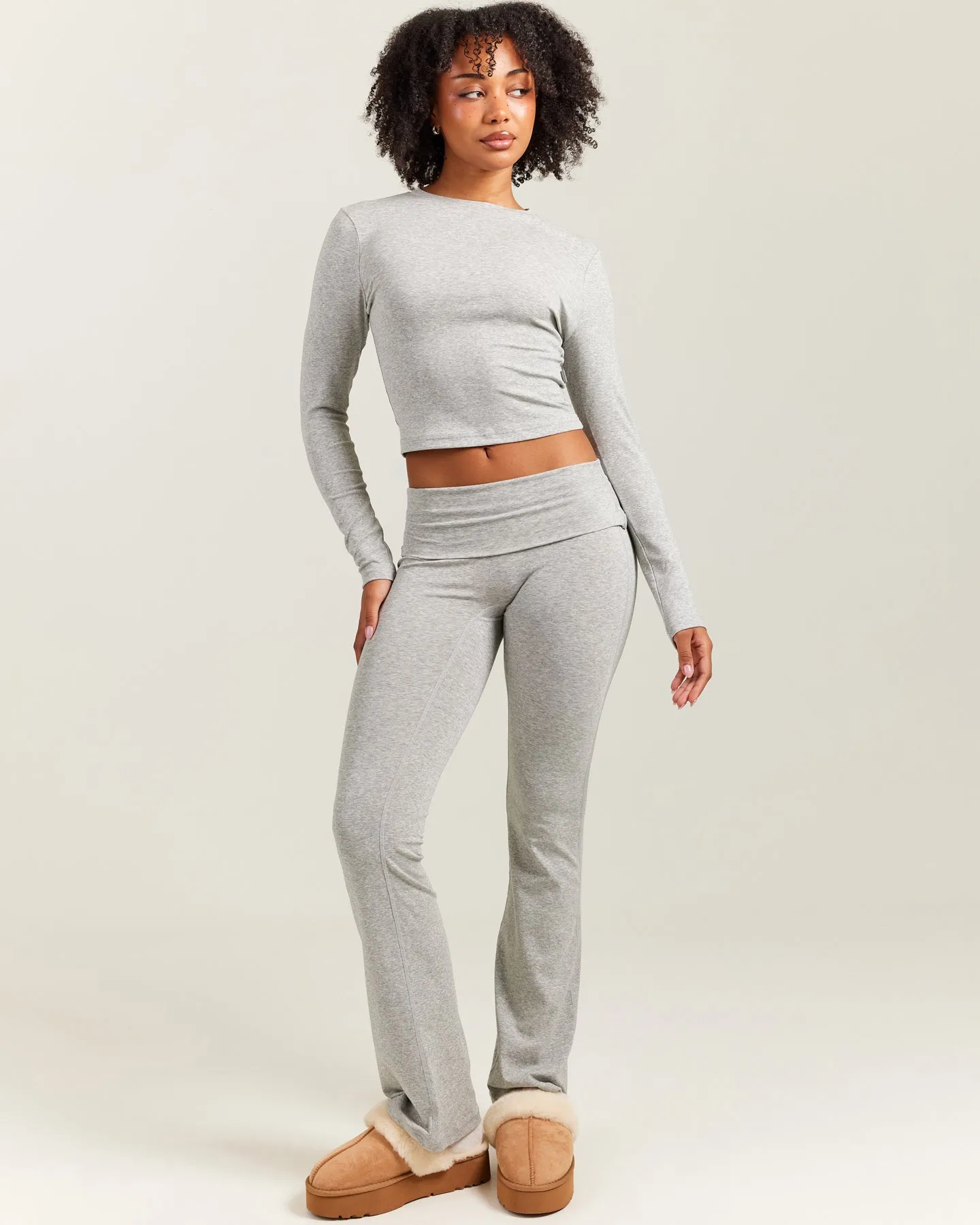 EE Lounge Fold Over Flares - Heather Grey sold by Elite Eleven product image thumbnail 2