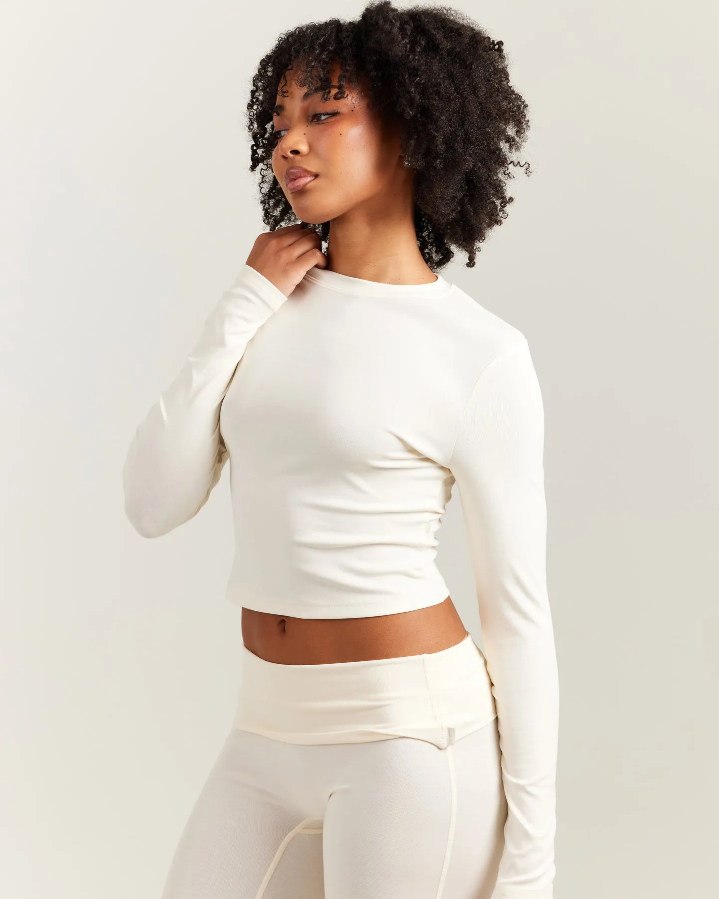 EE Lounge Long Sleeve - Vanilla sold by Elite Eleven product image thumbnail 3