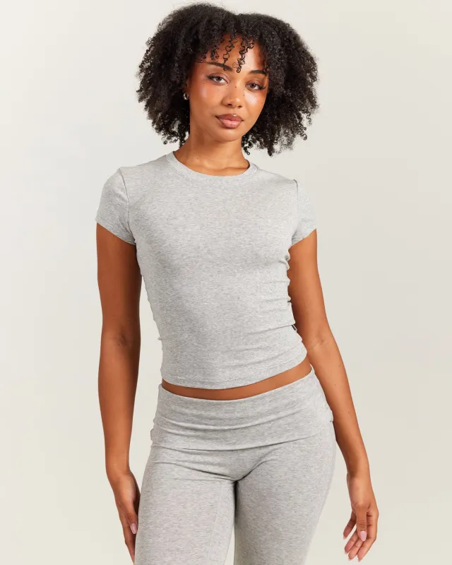 EE Lounge Tee - Heather Grey sold by Elite Eleven