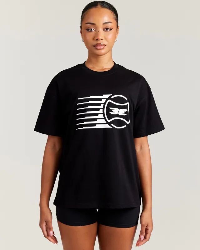 Women's Empire Tee - Black sold by Elite Eleven