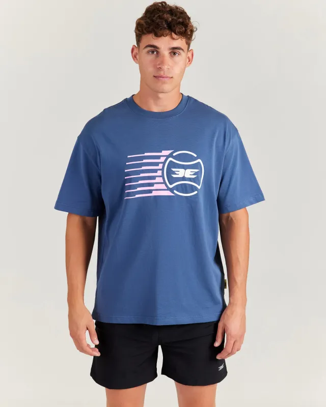 Men's Empire Tee - Steel Blue sold by Elite Eleven