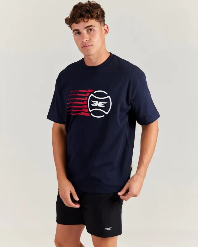 Men's Empire Tee - Navy sold by Elite Eleven