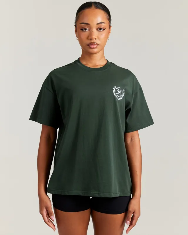Women's Heritage Tee - Pine sold by Elite Eleven