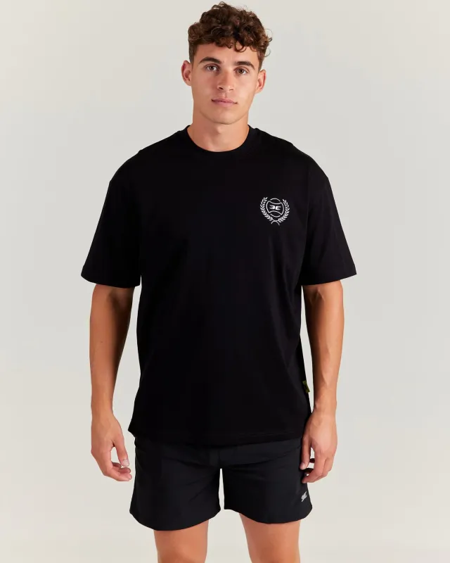 Men's Heritage Tee - Black sold by Elite Eleven