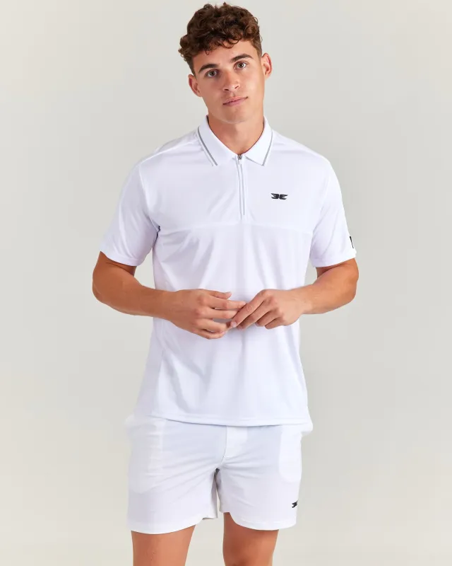 Advantage Polo - White sold by Elite Eleven
