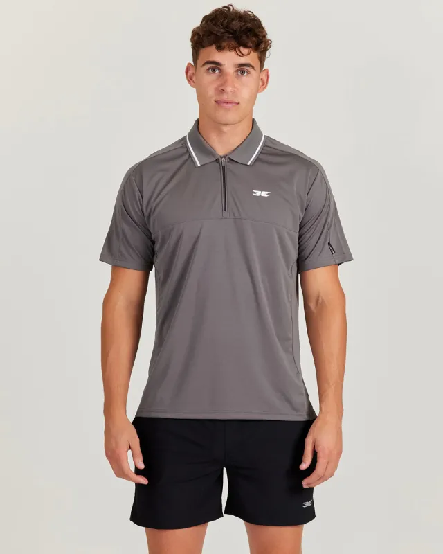Advantage Polo - Charcoal sold by Elite Eleven