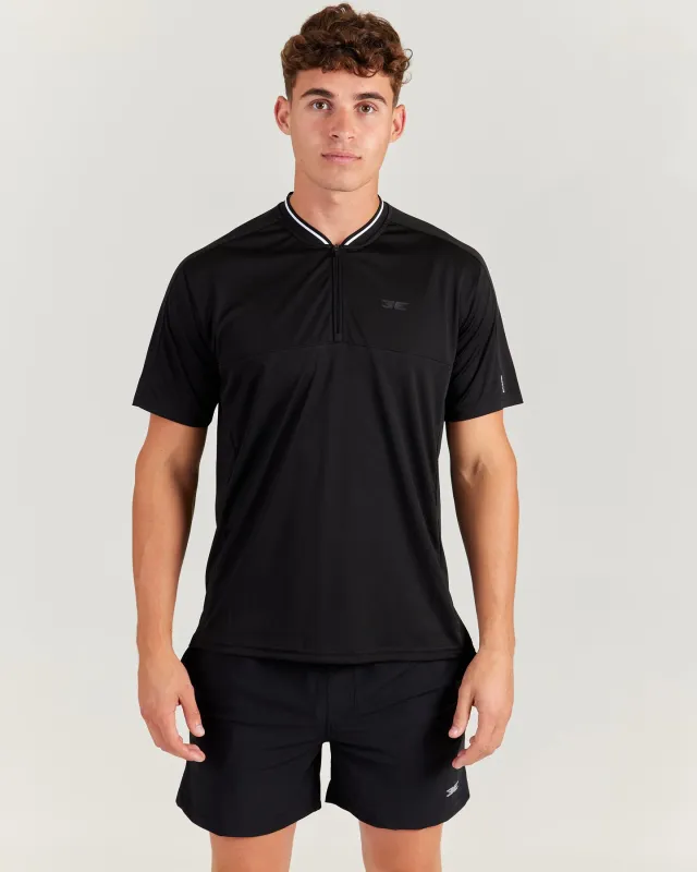 Advantage Zip Tee - Black sold by Elite Eleven