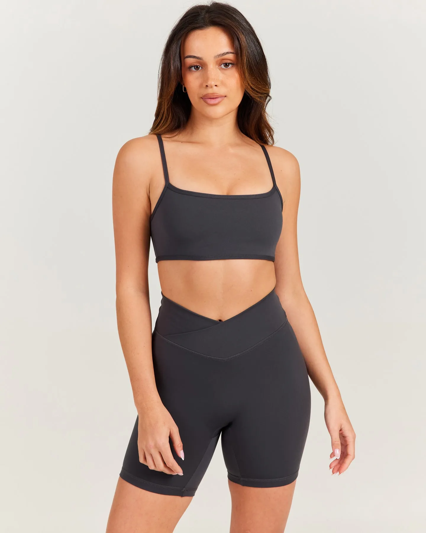 Aura Core Bra - Charcoal sold by Elite Eleven