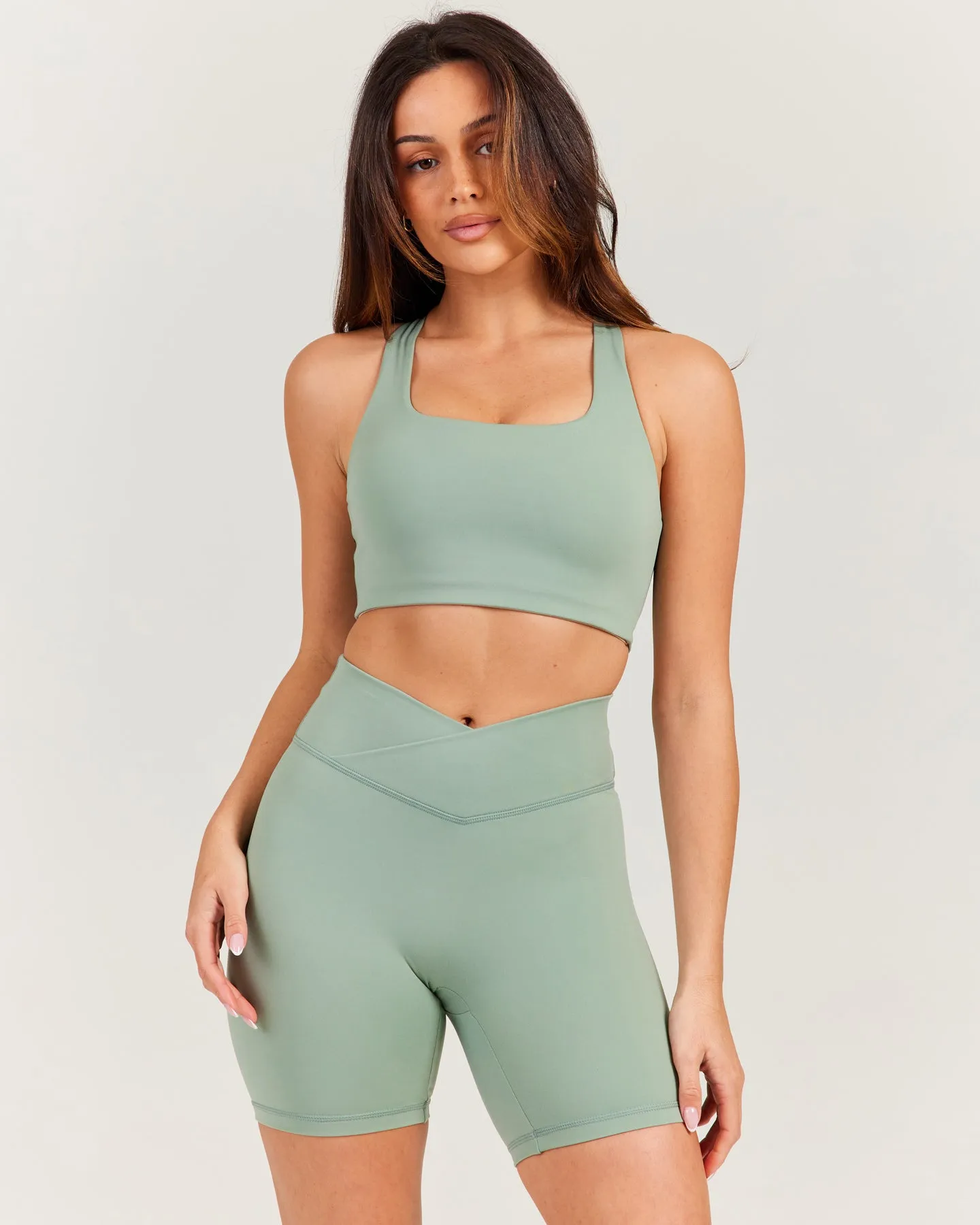 Aura Motion Bra - Dusty Sage sold by Elite Eleven