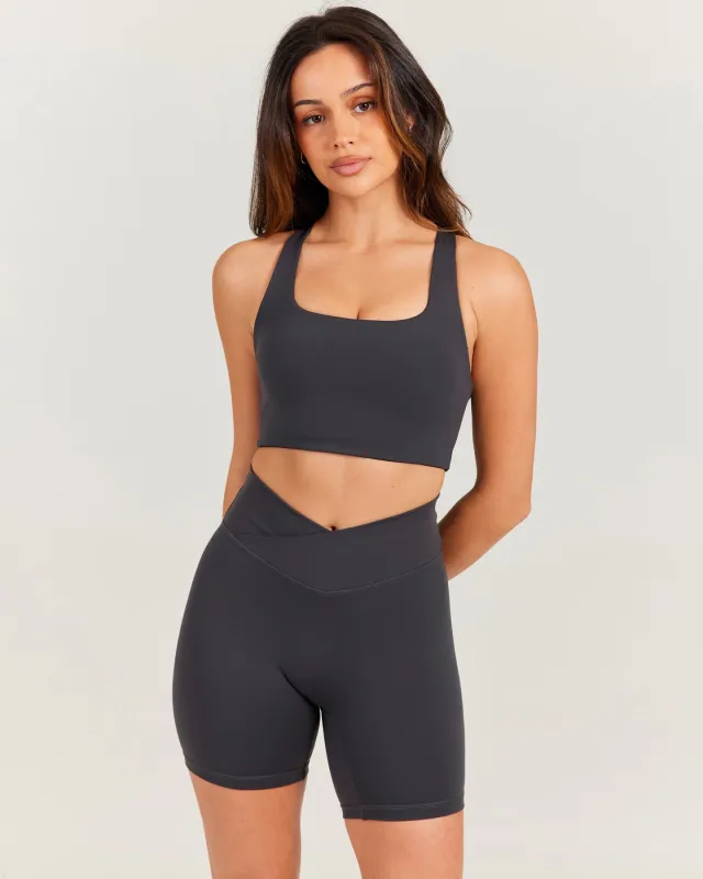 Aura Motion Bra - Charcoal sold by Elite Eleven