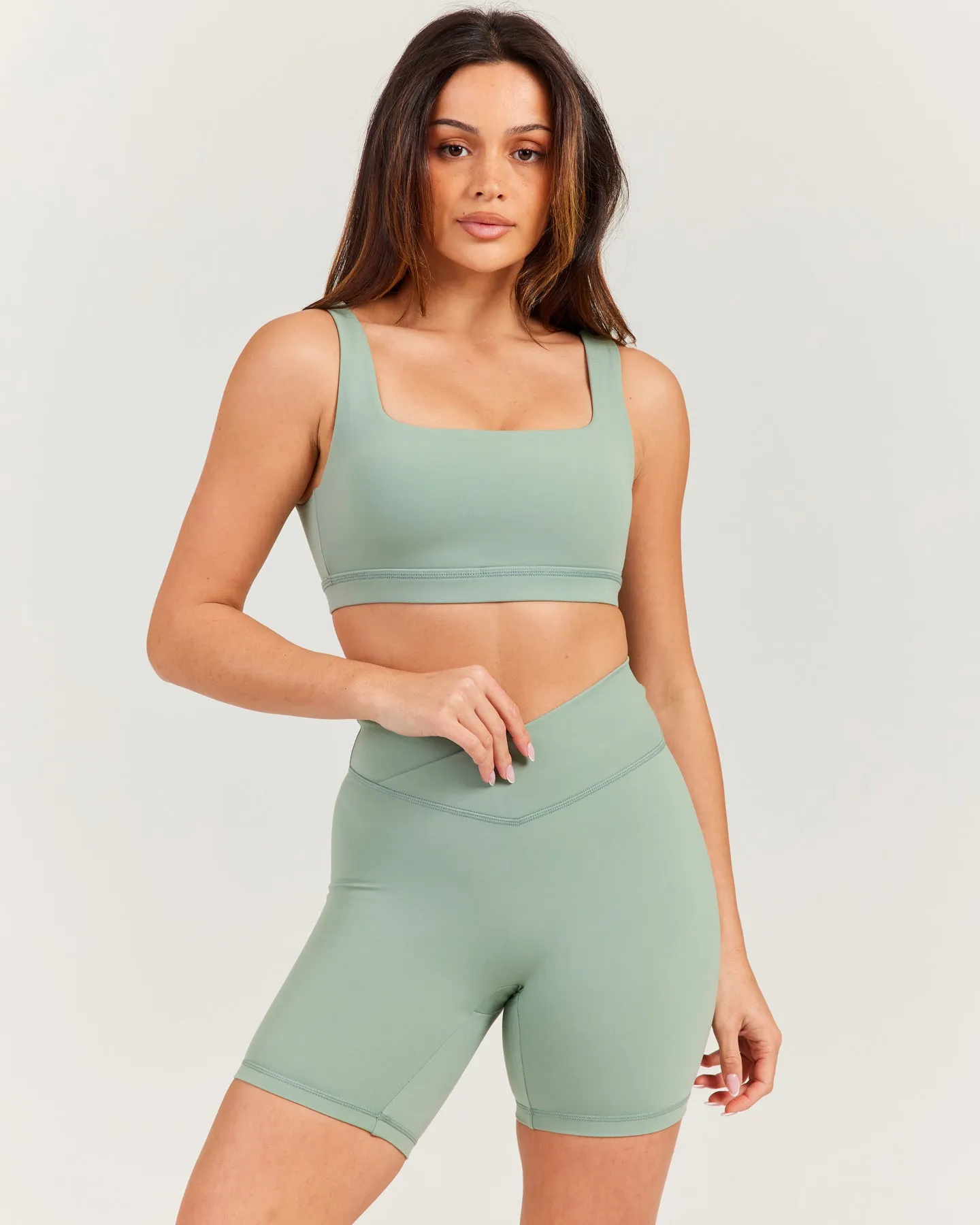 Aura Muse Bra - Dusty Sage sold by Elite Eleven