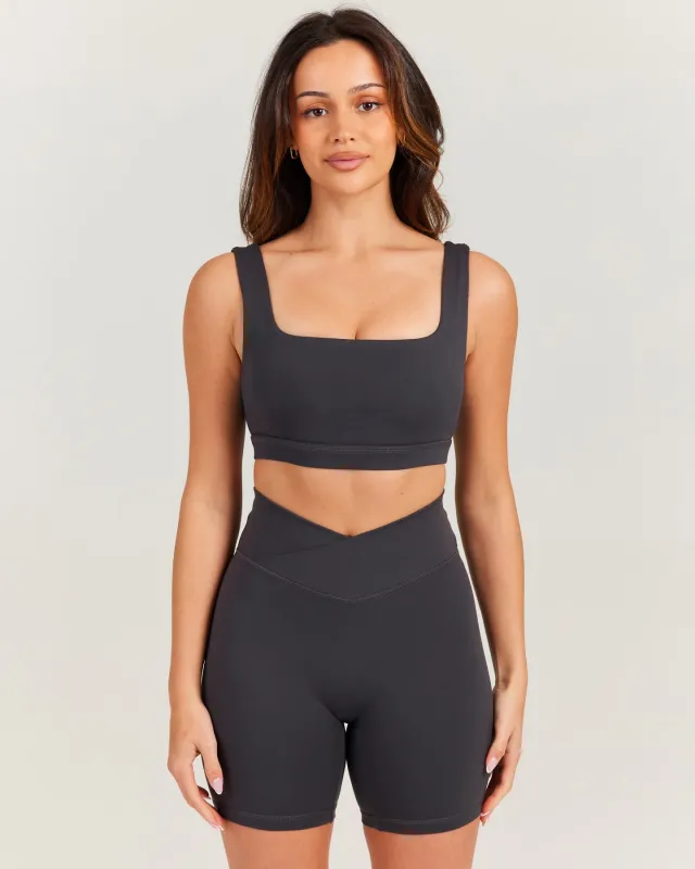 Aura Muse Bra - Charcoal sold by Elite Eleven
