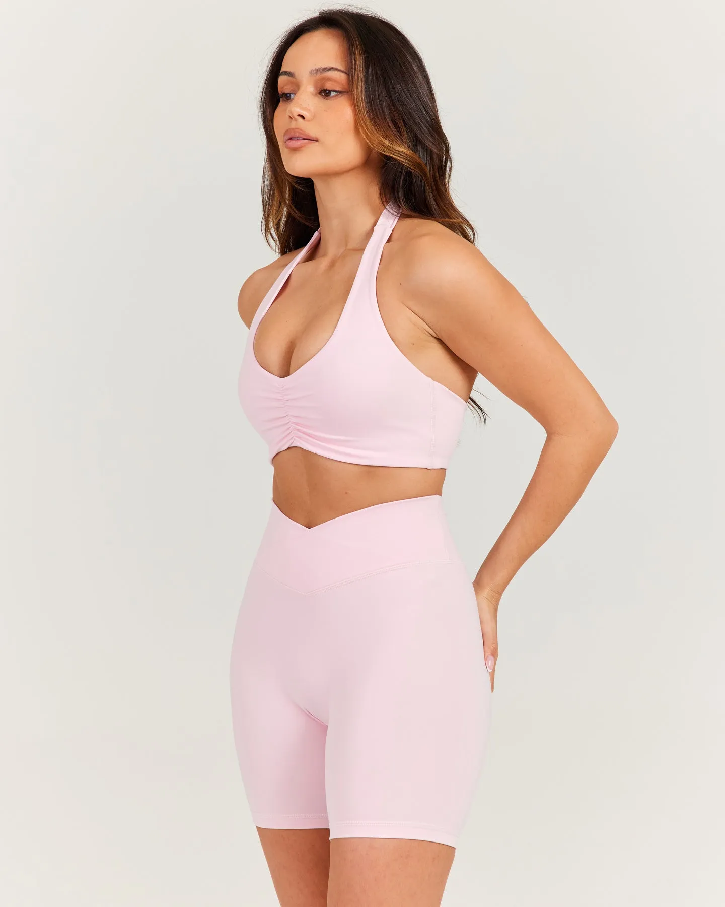 Halter Scrunch Bra - Blush Pink sold by Elite Eleven product image thumbnail 3