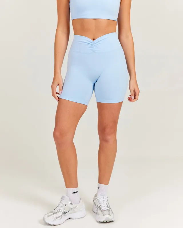 Front Scrunch Shorts - Blue sold by Elite Eleven