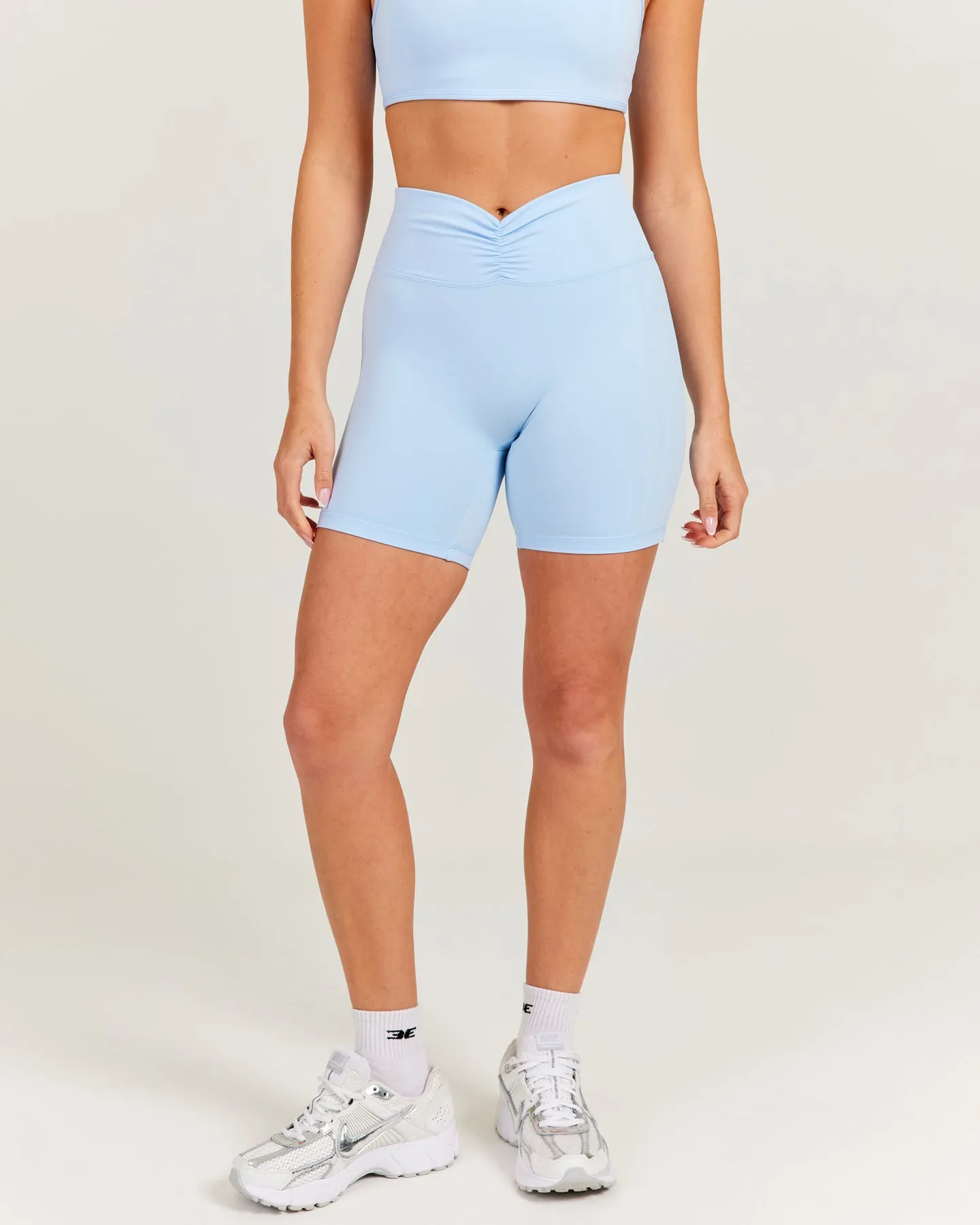 Front Scrunch Shorts - Blue sold by Elite Eleven