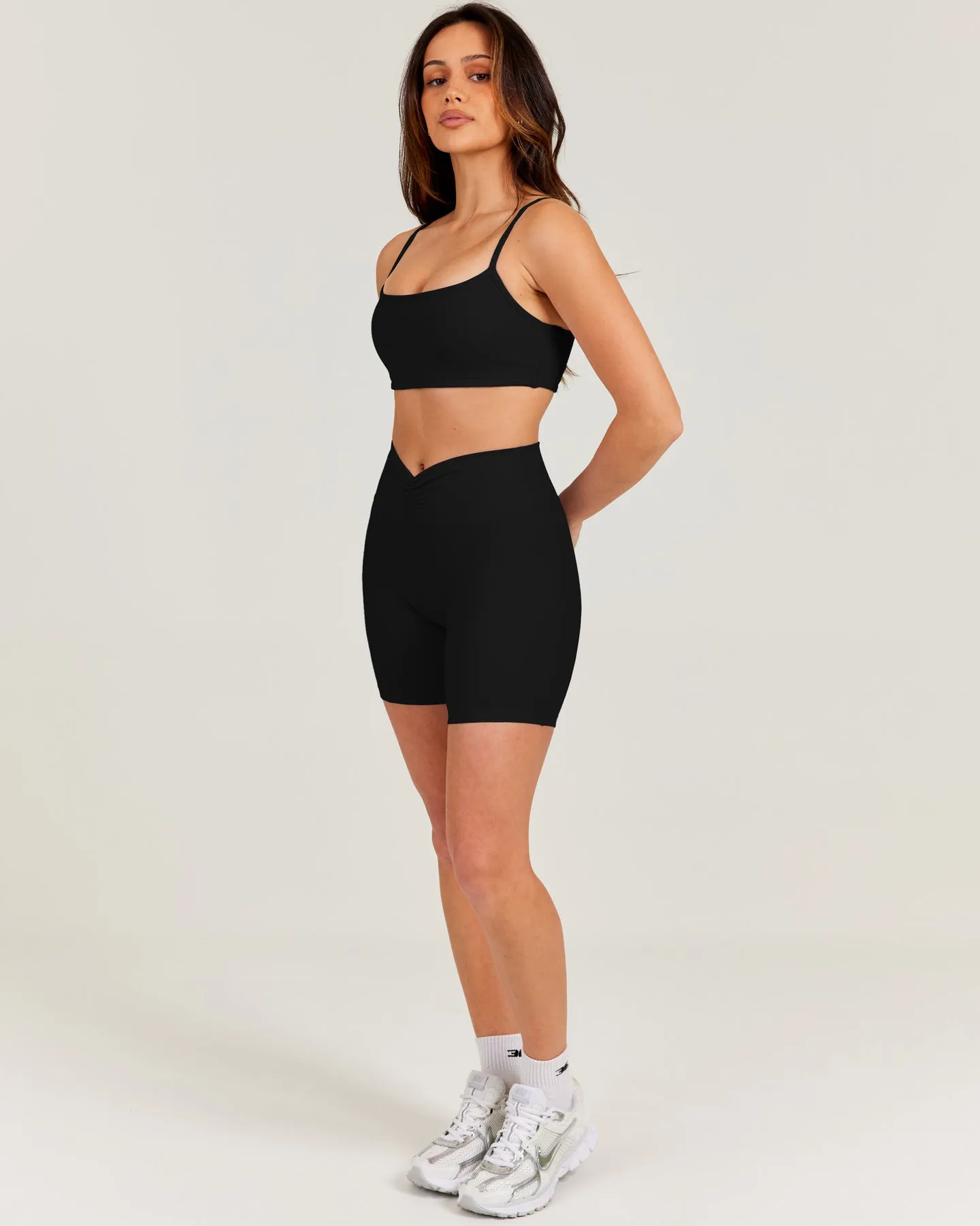 Front Scrunch Shorts - Black sold by Elite Eleven product image thumbnail 5