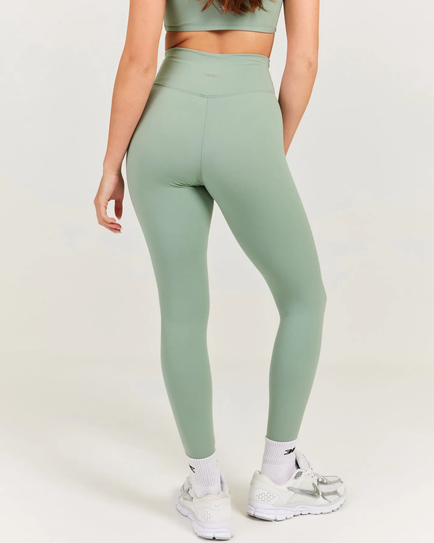 Cross Over Leggings - Dusty Sage sold by Elite Eleven product image thumbnail 2