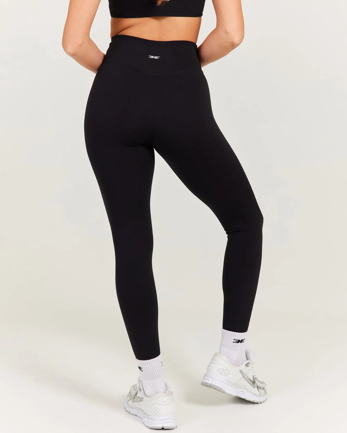 Cross Over Leggings - Black sold by Elite Eleven product image thumbnail 2