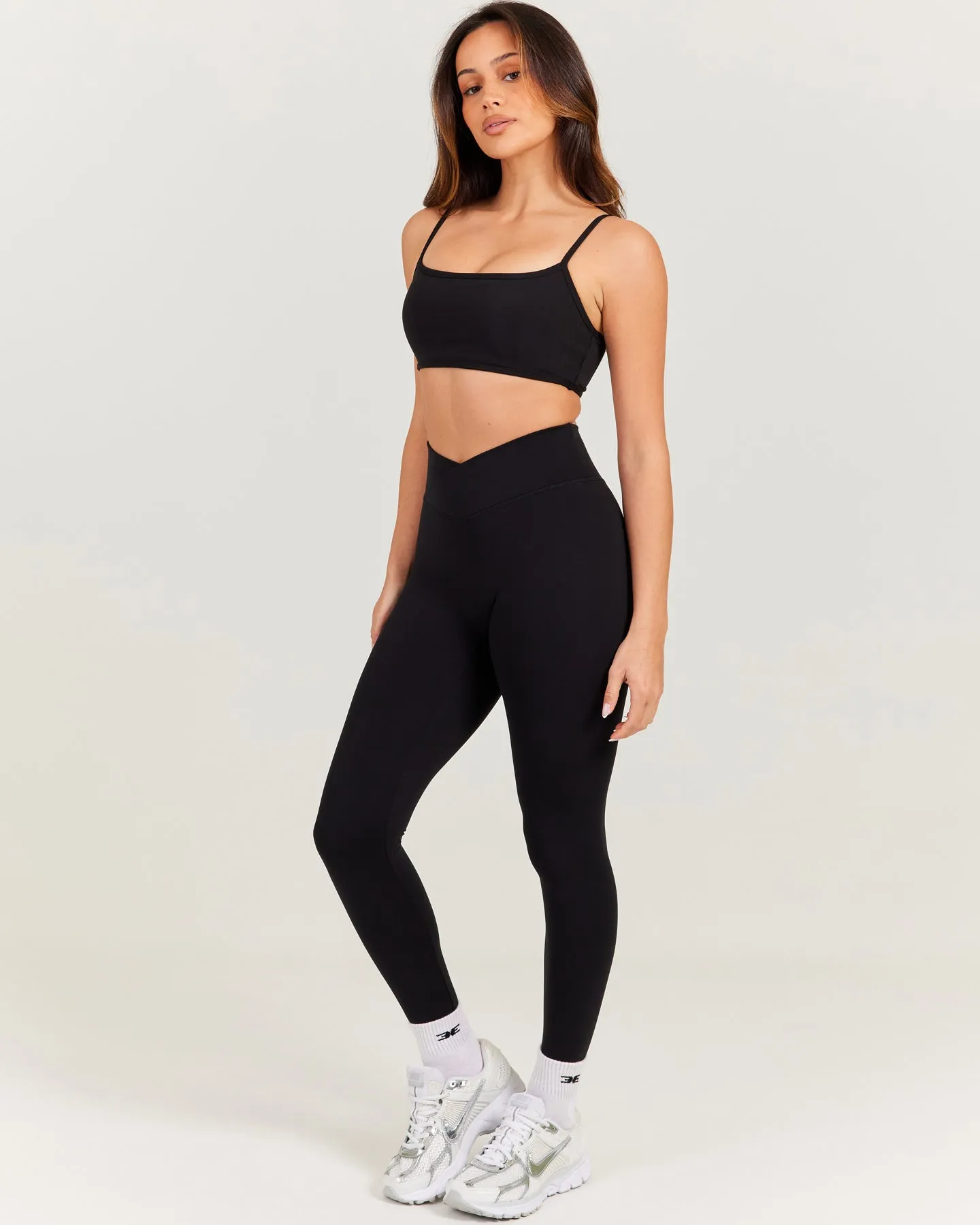 Cross Over Leggings - Black sold by Elite Eleven product image thumbnail 5