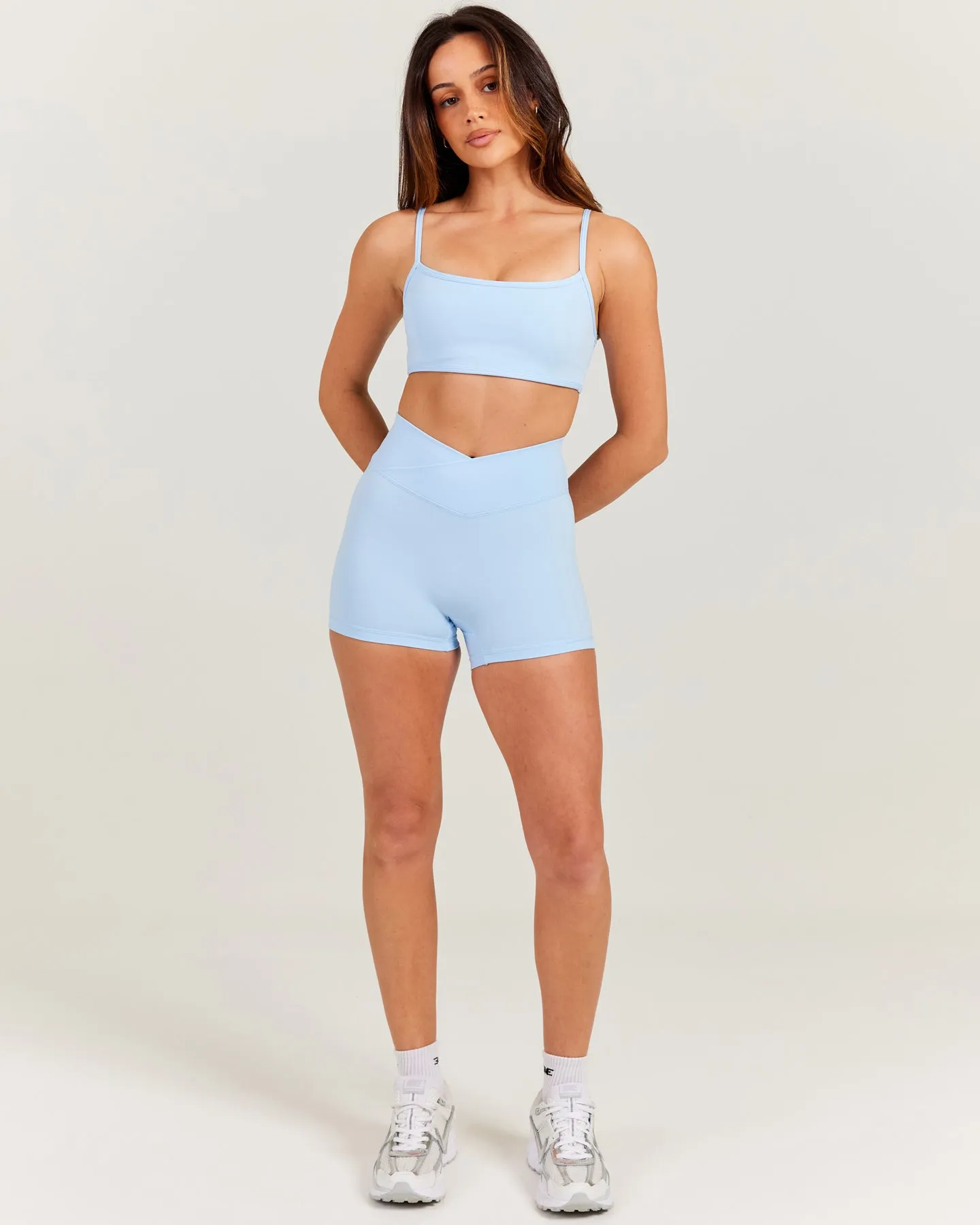 Aura Micro Cross Over Shorts - Blue sold by Elite Eleven product image thumbnail 4