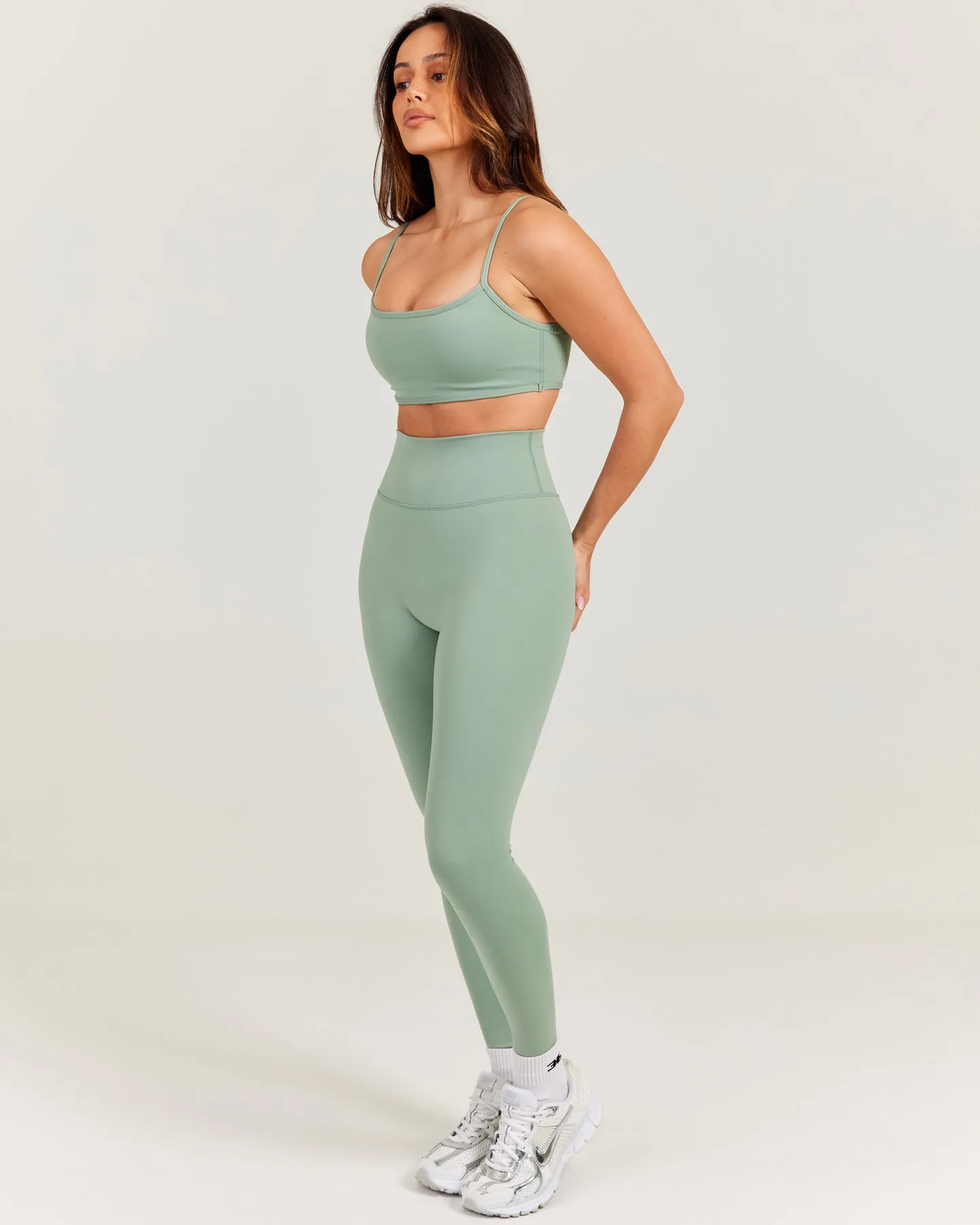 Aura SF Leggings - Dusty Sage sold by Elite Eleven product image thumbnail 5