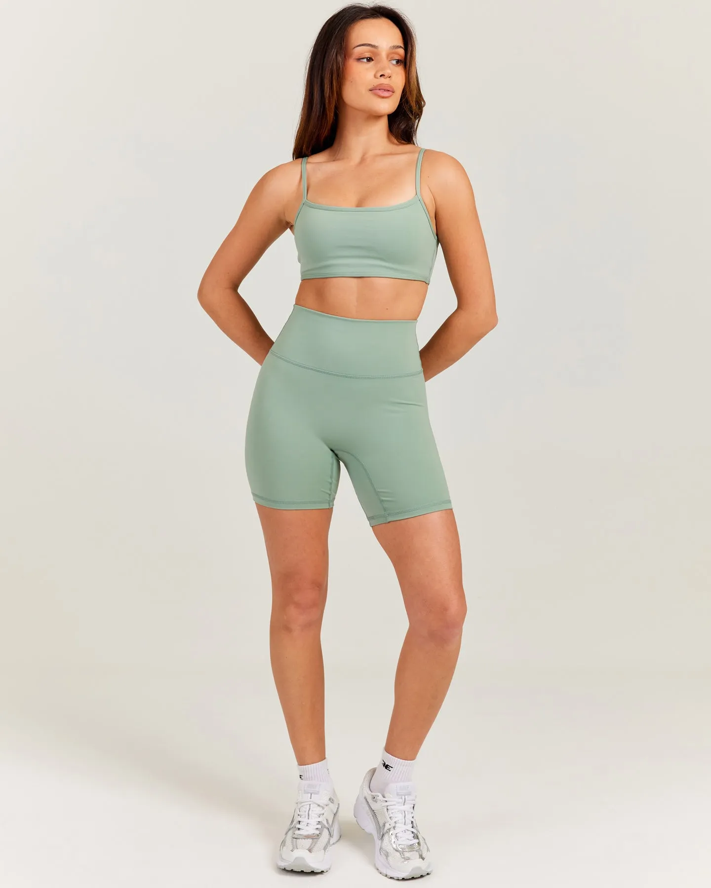 Aura SF Shorts - Dusty Sage sold by Elite Eleven product image thumbnail 4