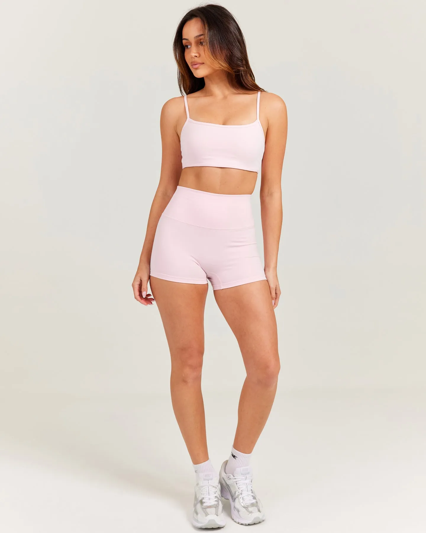 Aura SF Micro Shorts - Blush Pink sold by Elite Eleven product image thumbnail 4