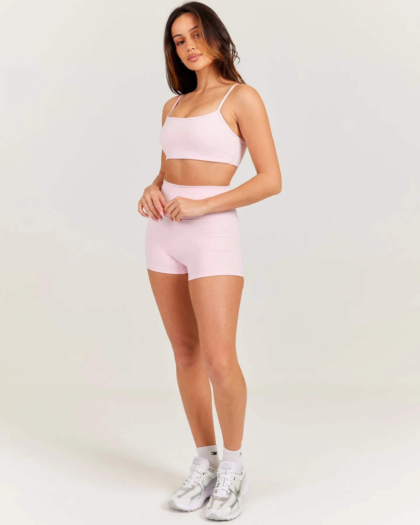 Aura SF Micro Shorts - Blush Pink sold by Elite Eleven product image thumbnail 5