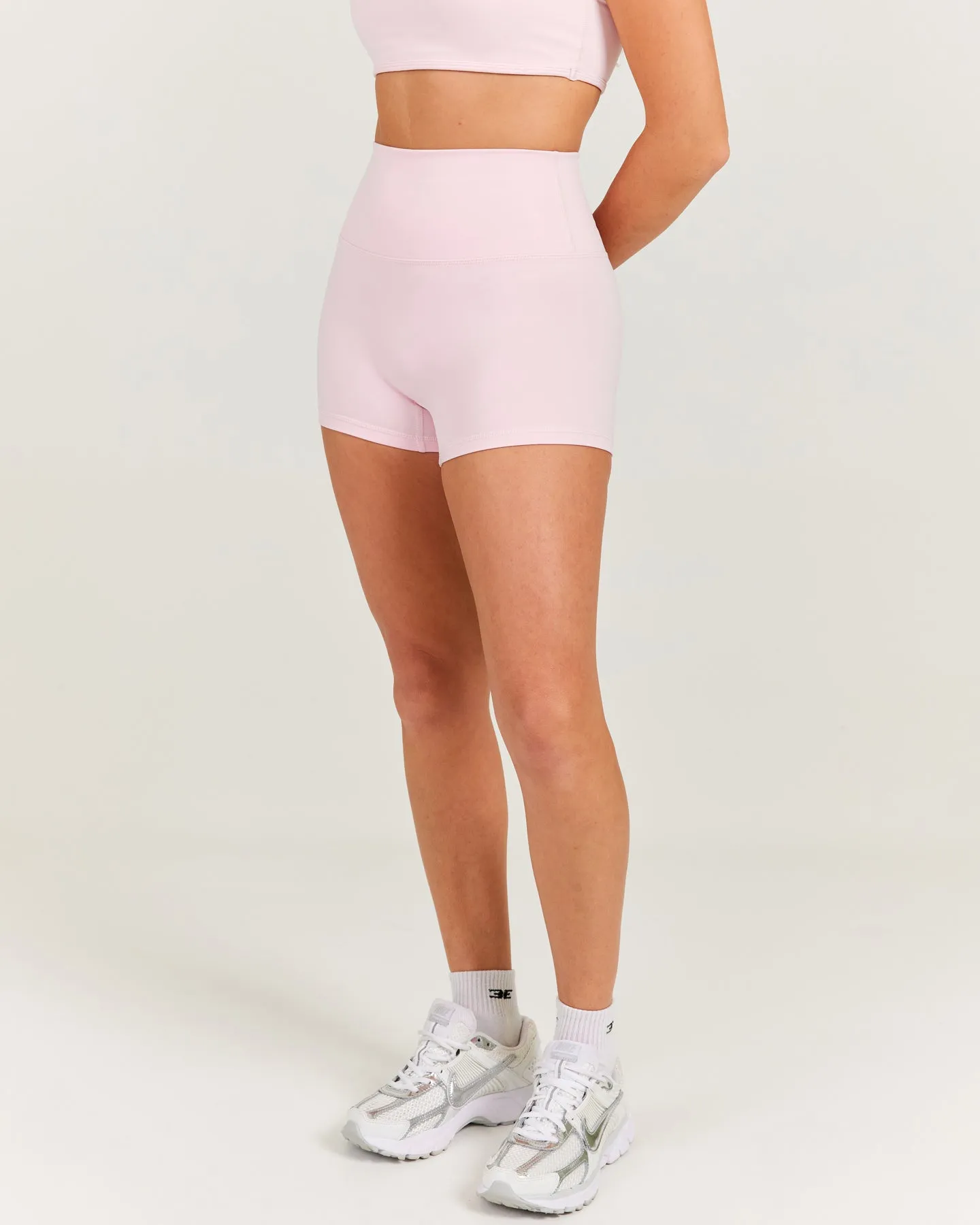 Aura SF Micro Shorts - Blush Pink sold by Elite Eleven product image thumbnail 3