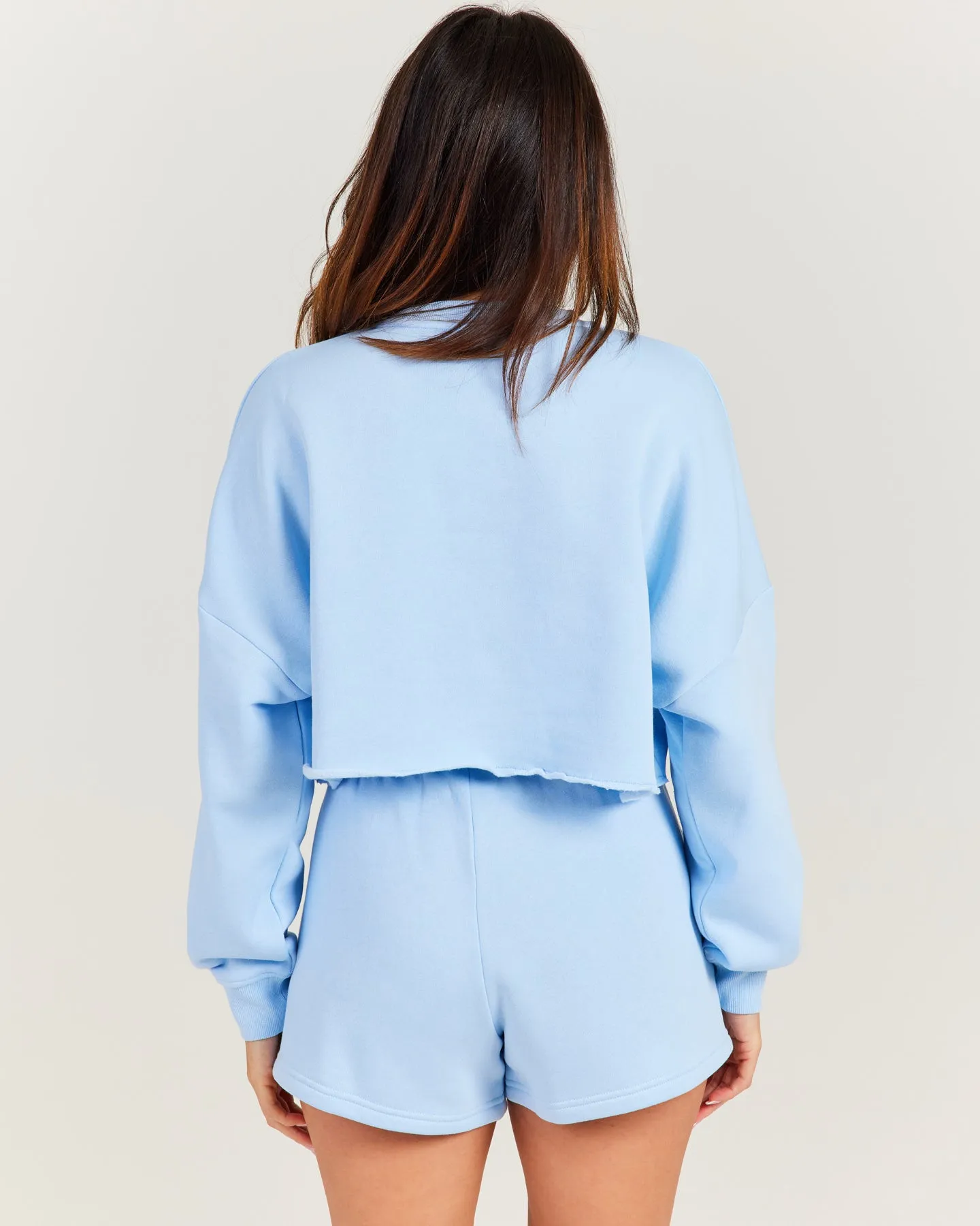 Omni Cropped Crewneck - Light Blue sold by Elite Eleven product image thumbnail 2