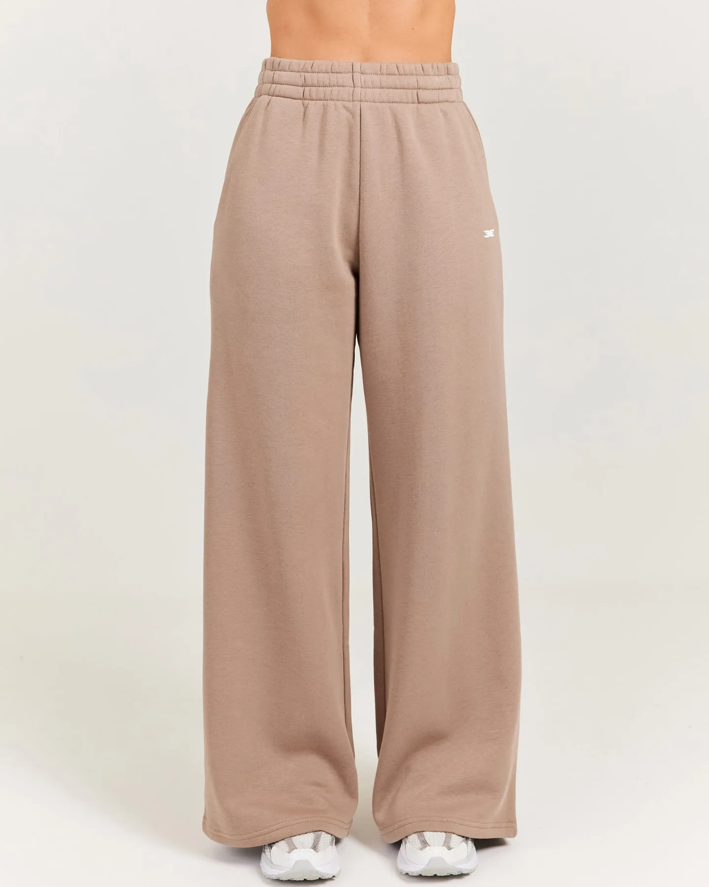 Omni Wide Leg Trackpants - Toasted Cashew sold by Elite Eleven