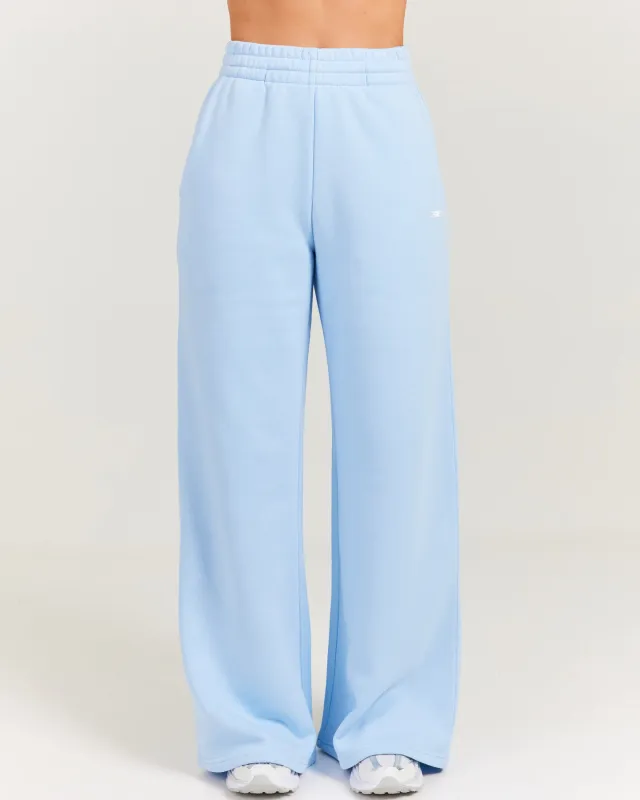 Omni Wide Leg Trackpants - Light Blue made by Elite Eleven