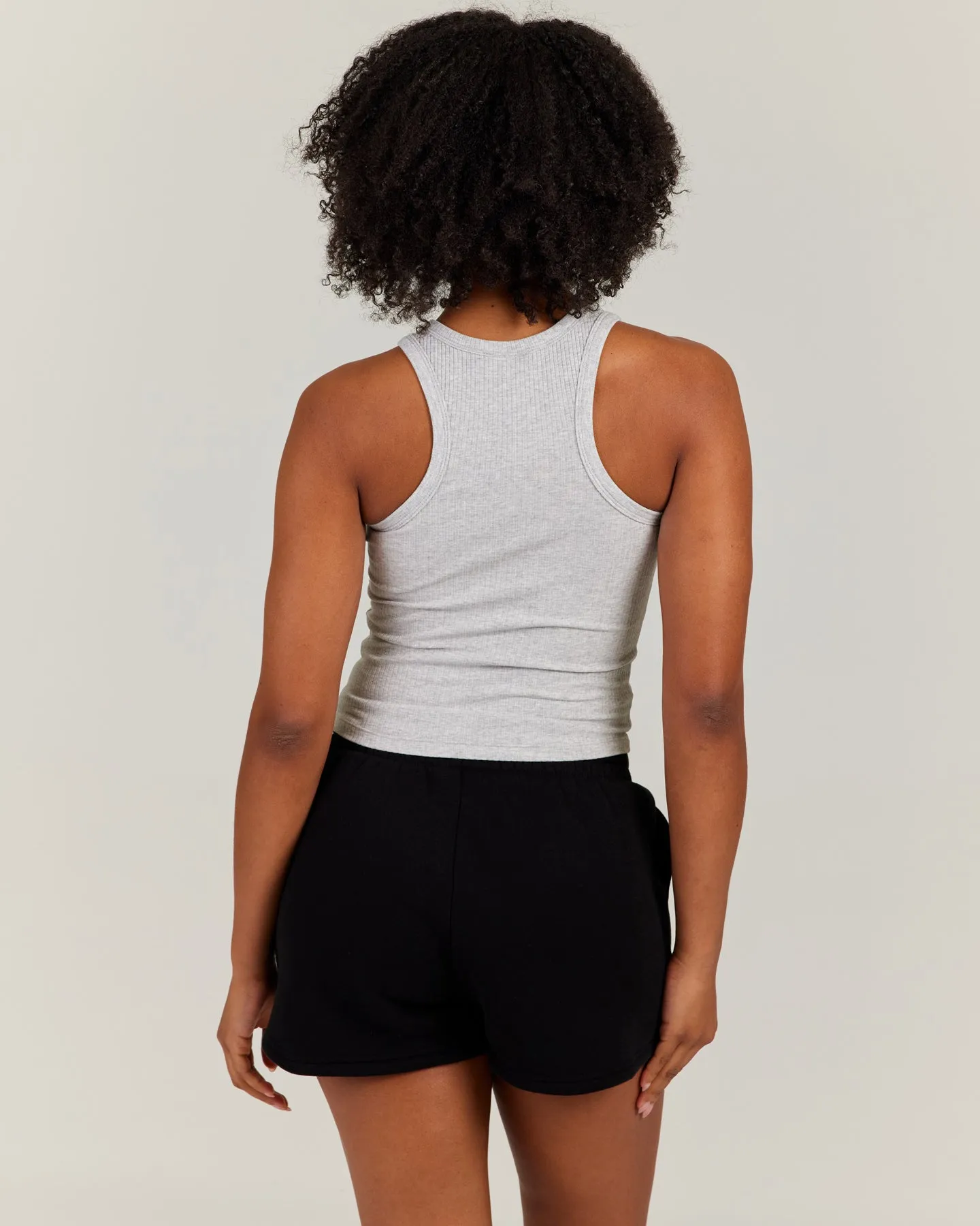 Ribbed Singlet - Grey Marle sold by Elite Eleven product image thumbnail 2