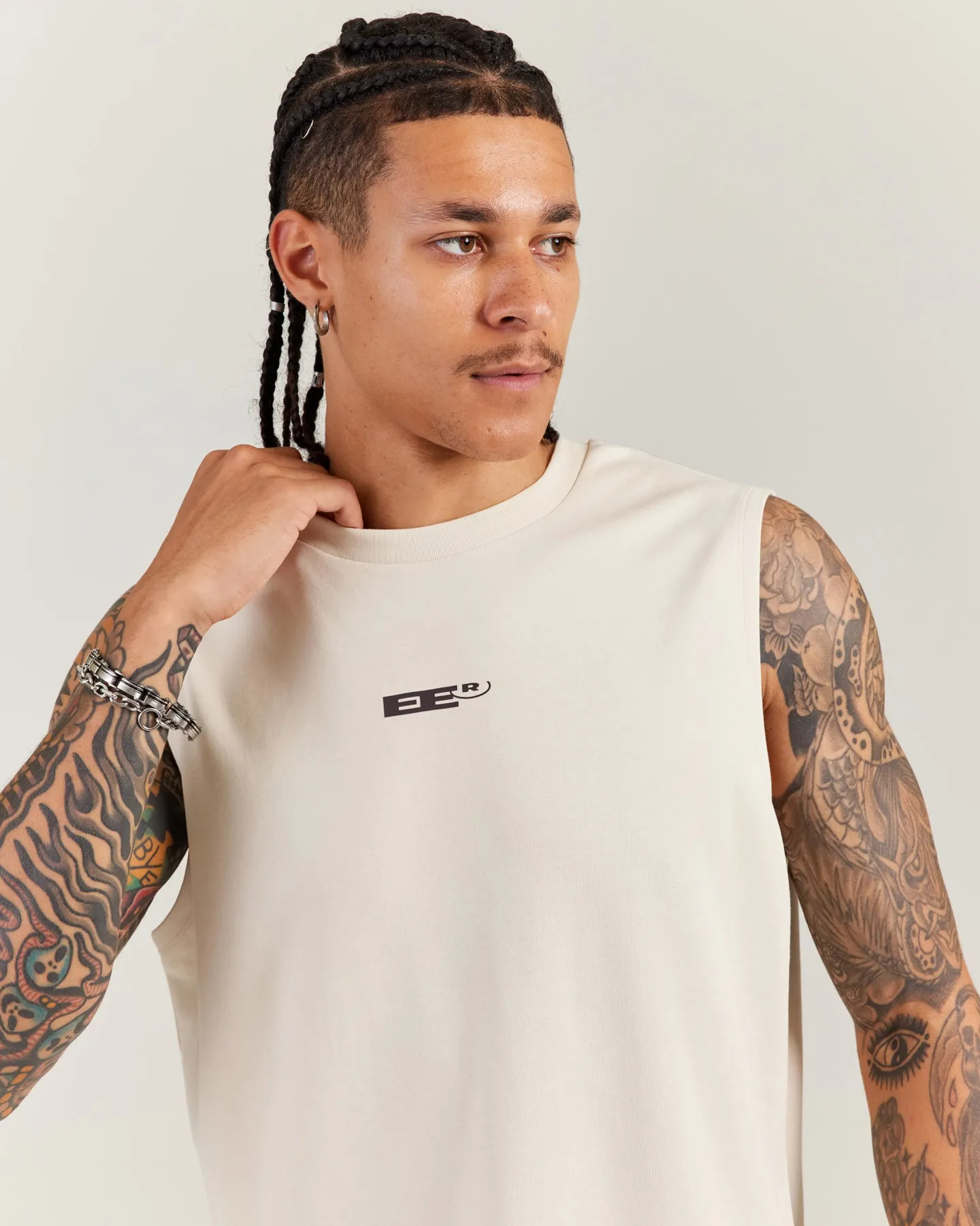 Arc Men's Tank - Bone sold by Elite Eleven product image thumbnail 4