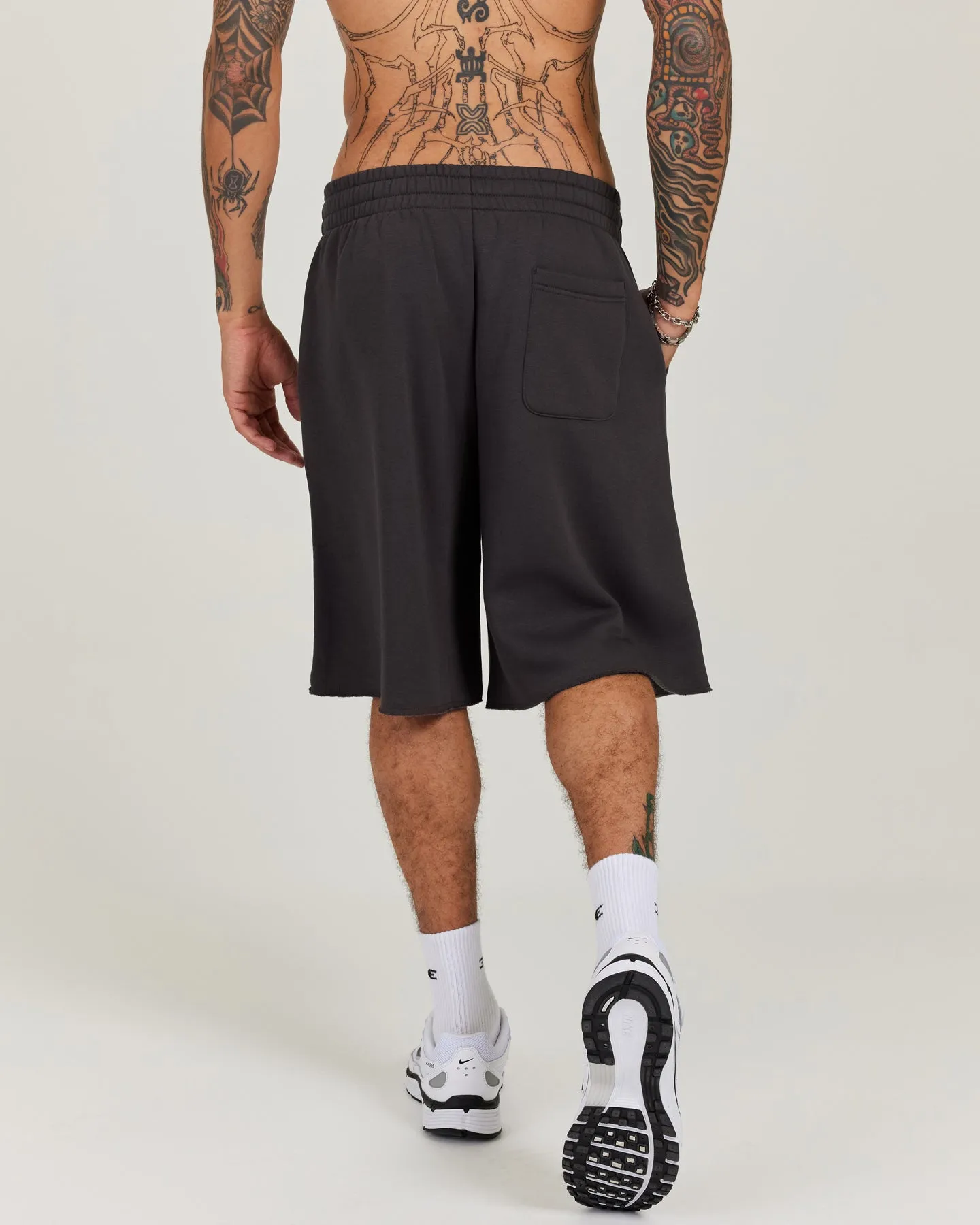 Omni Oversized Shorts - Charcoal sold by Elite Eleven product image thumbnail 3