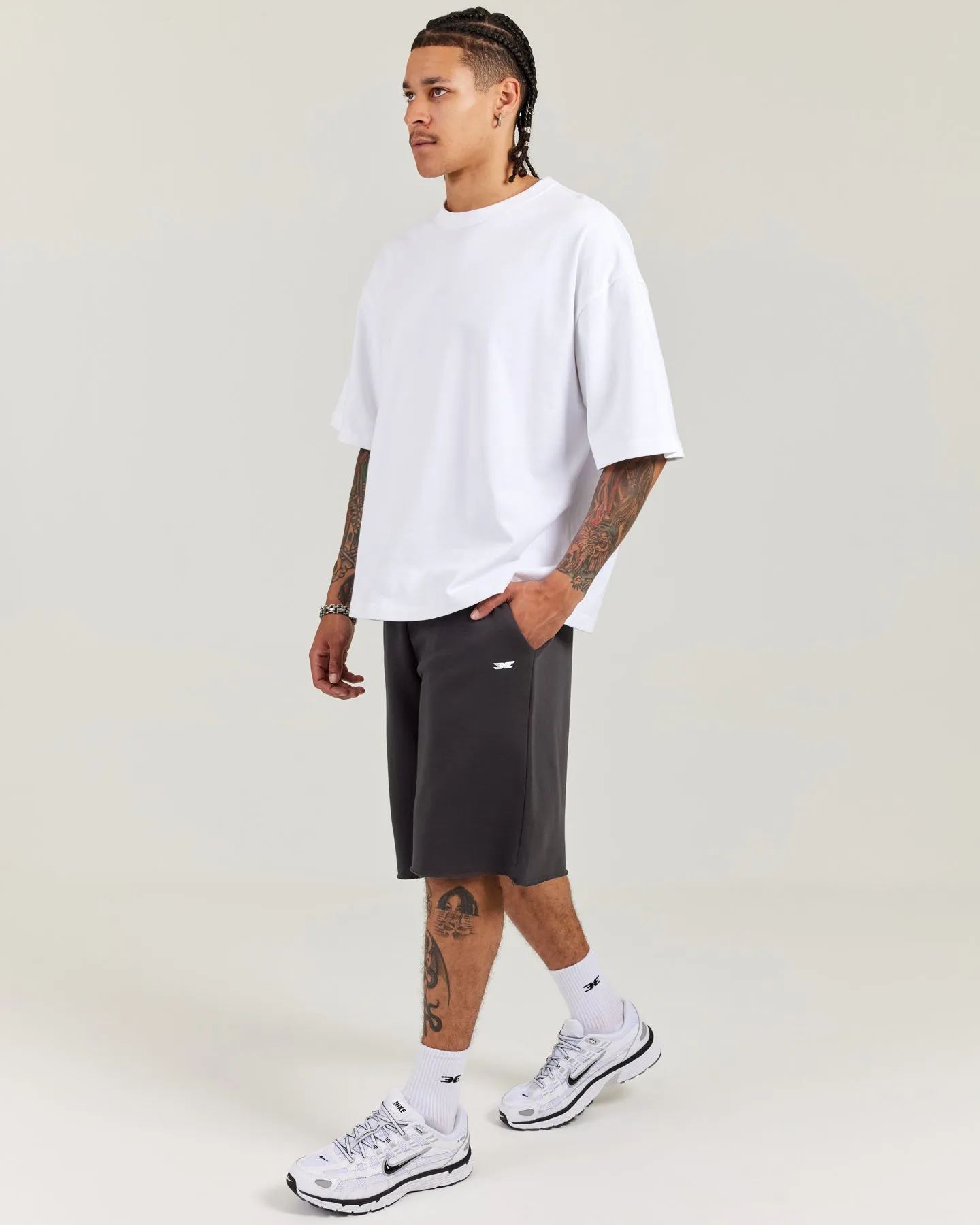 Omni Oversized Shorts - Charcoal sold by Elite Eleven product image thumbnail 5