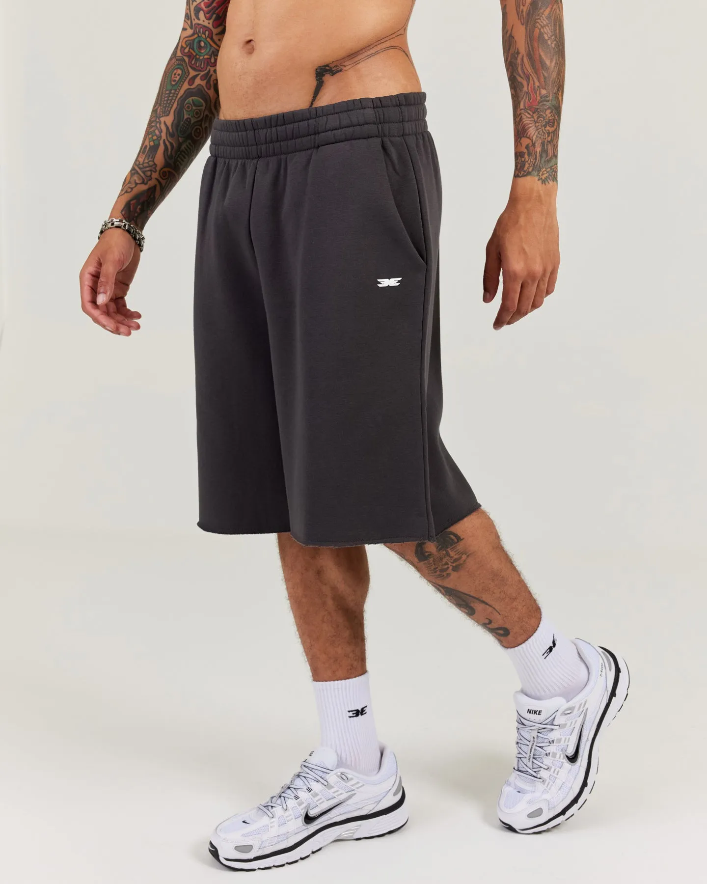 Omni Oversized Shorts - Charcoal sold by Elite Eleven product image thumbnail 2