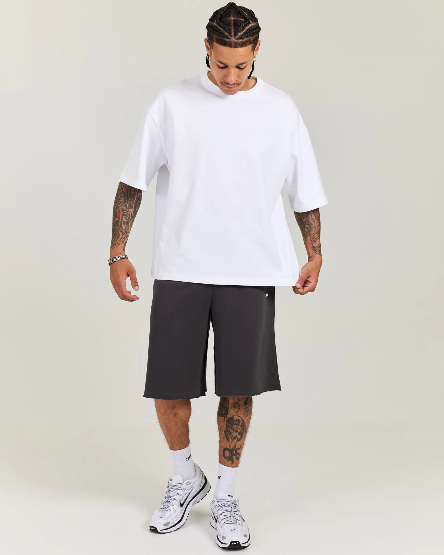 Omni Oversized Shorts - Charcoal sold by Elite Eleven product image thumbnail 4