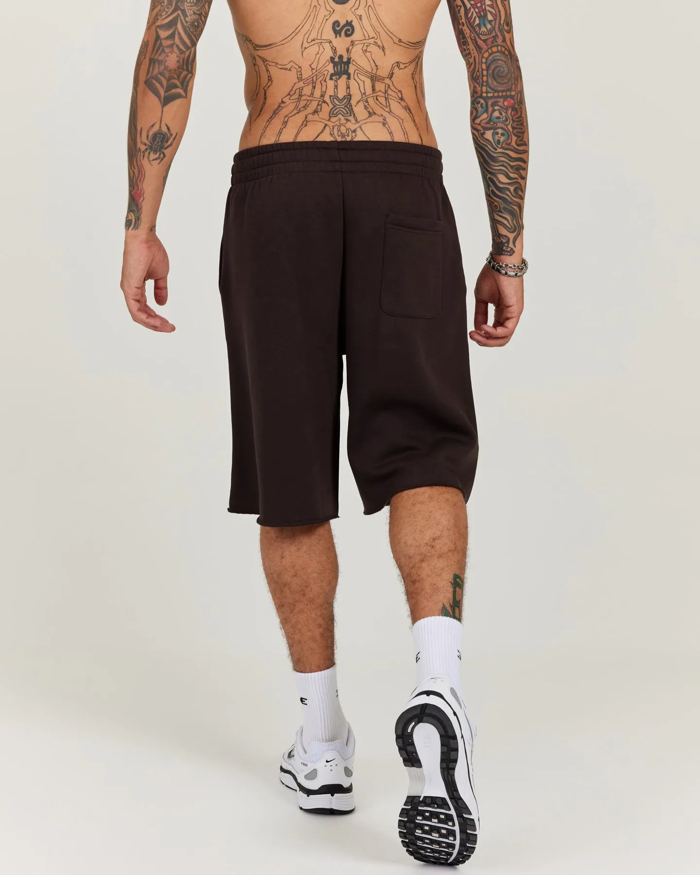 Omni Oversized Shorts - Coffee Bean sold by Elite Eleven product image thumbnail 3