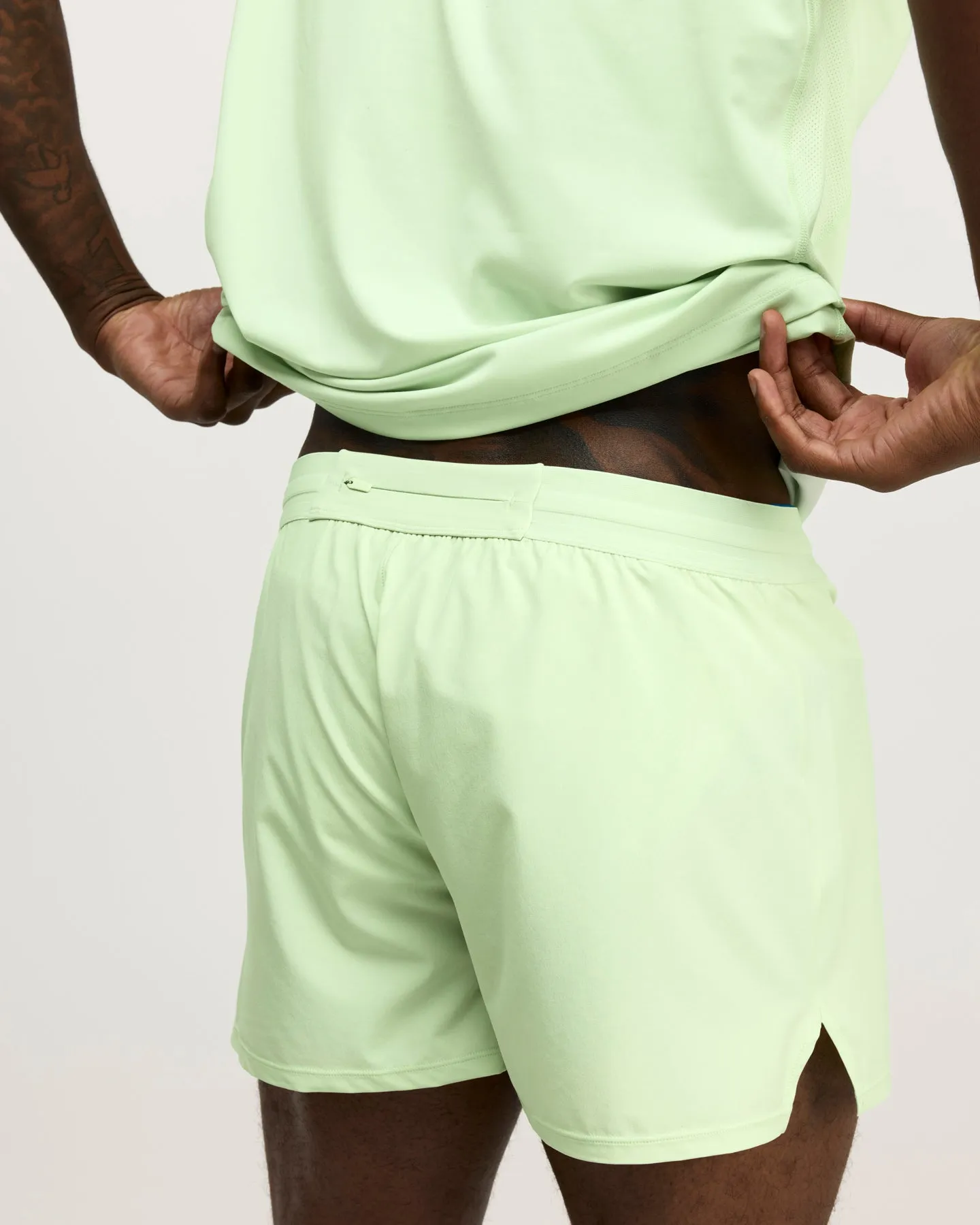 Men's Ultra Shorts - Lime sold by Elite Eleven product image thumbnail 4