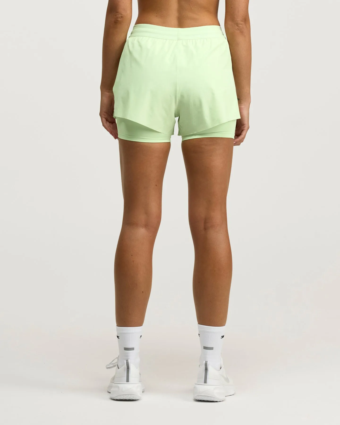 EE Ultra 2 in 1 Shorts - Lime sold by Elite Eleven product image thumbnail 2