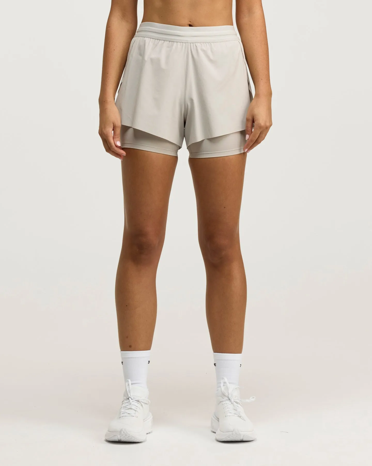 EE Ultra 2 in 1 Shorts - Stone Grey sold by Elite Eleven