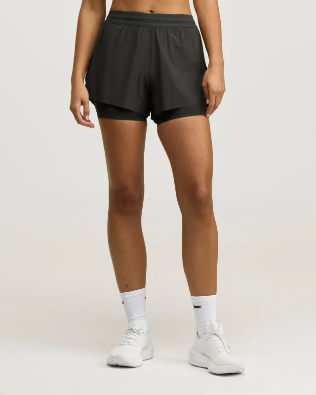 EE Ultra 2 in 1 Shorts - Charcoal sold by Elite Eleven