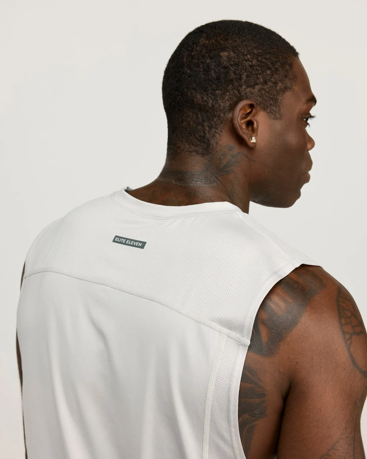 Men's ProSport Tank - Stone Grey sold by Elite Eleven product image thumbnail 2