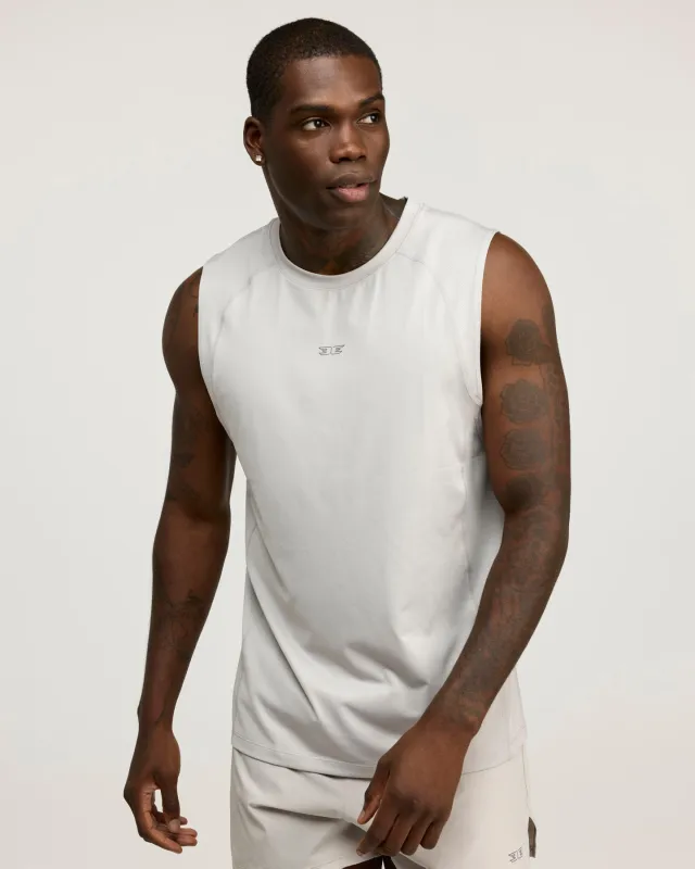 Men's ProSport Tank - Stone Grey sold by Elite Eleven