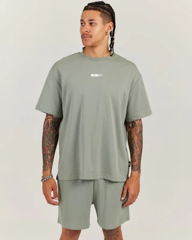 Arc Oversize Men's Tee - Dusty Sage sold by Elite Eleven