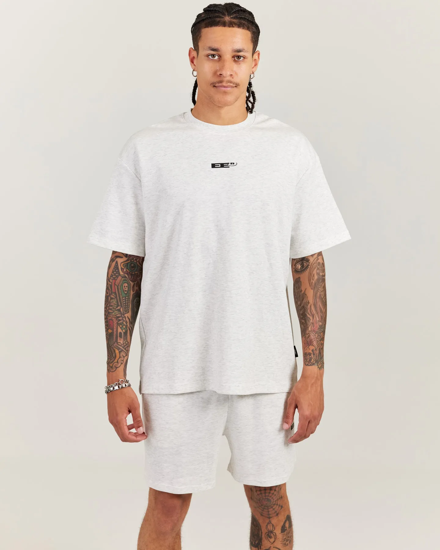 Arc Oversize Men's Tee - Polar Grey sold by Elite Eleven