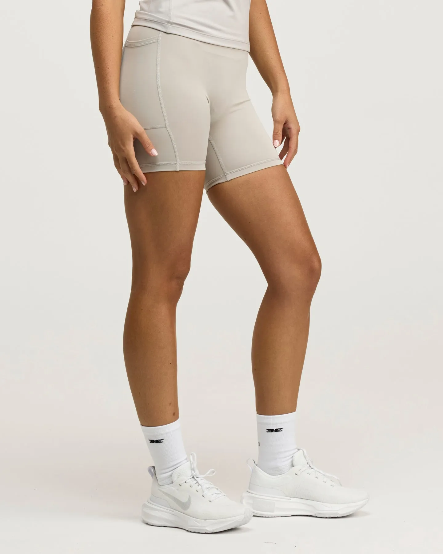 PerForm Pocket Shorts - Stone Grey sold by Elite Eleven product image thumbnail 2