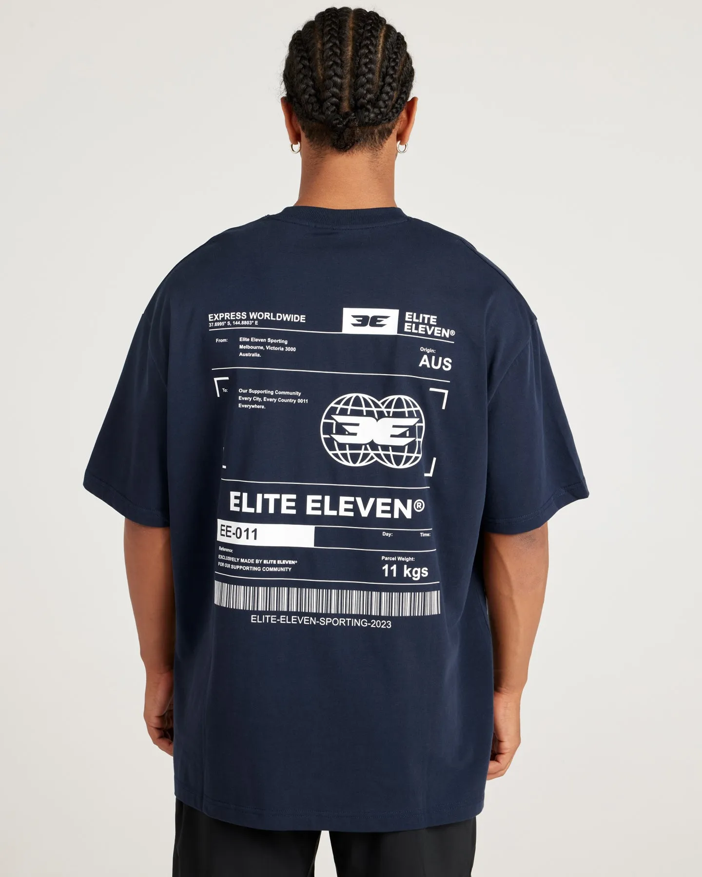 Express Tee - Navy sold by Elite Eleven product image thumbnail 2