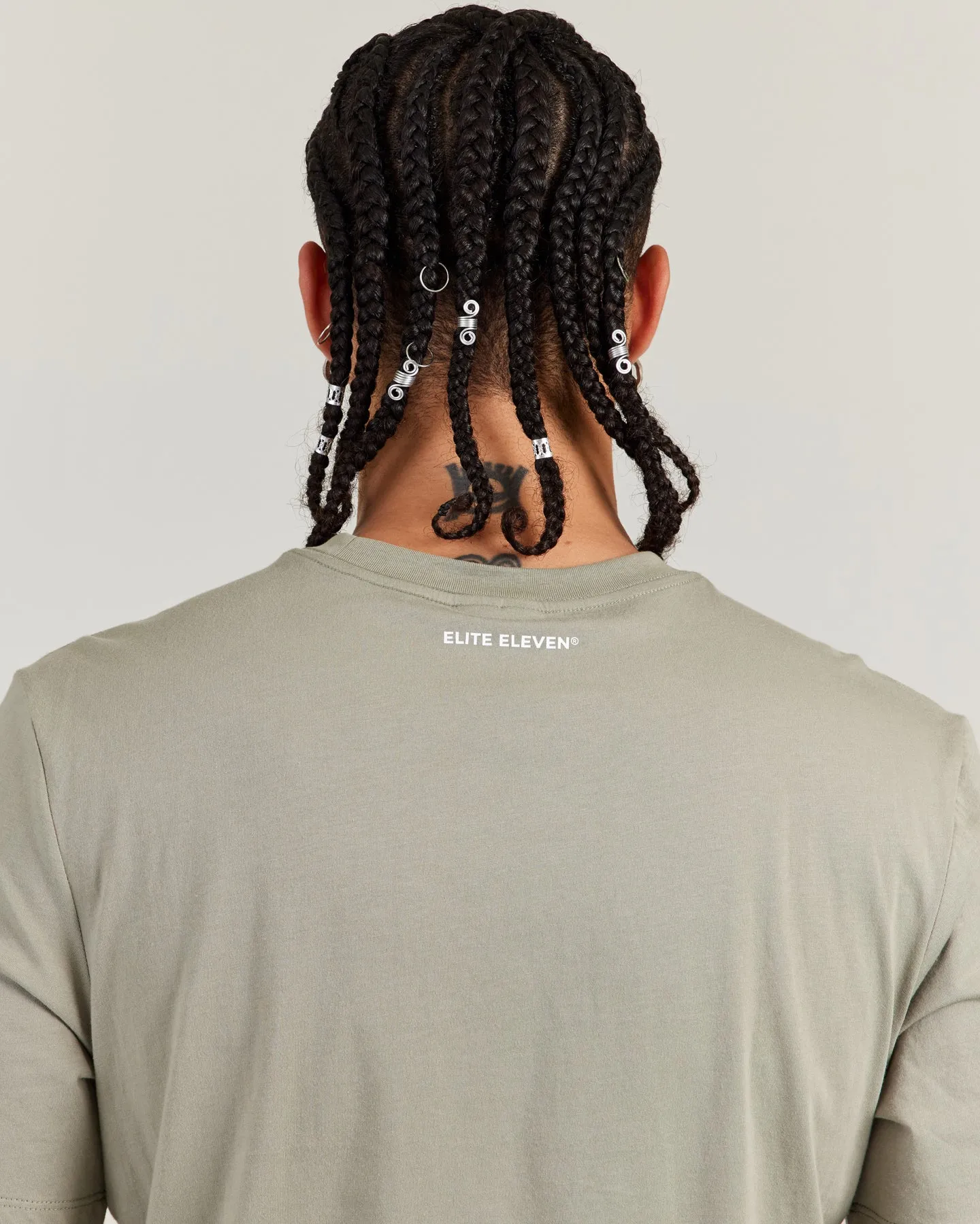 Men's Classic Lite Tee - Stone Khaki sold by Elite Eleven product image thumbnail 4